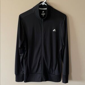 Adidas women’s large Black Full-Zip Golf Jacket